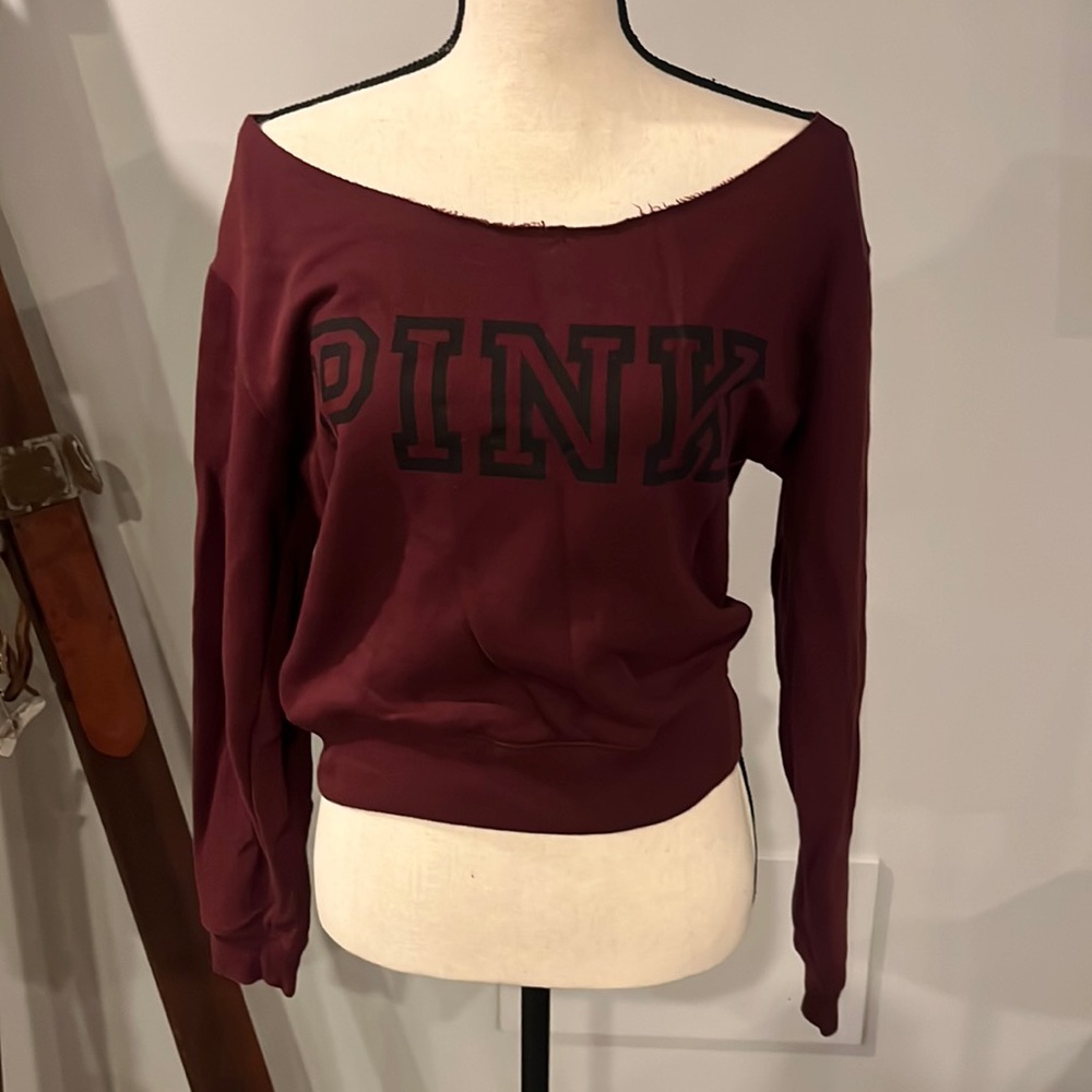 Pink sweatshirt size small